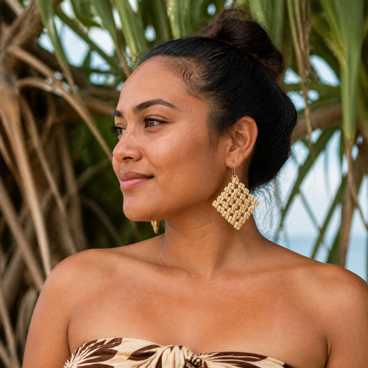 Nīpuʻu Earrings - 21 Degrees North Designs - 21ºN