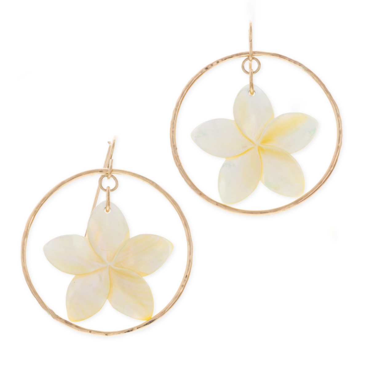 Pua Melia Hoops - 21 Degrees North Designs - 21ºN