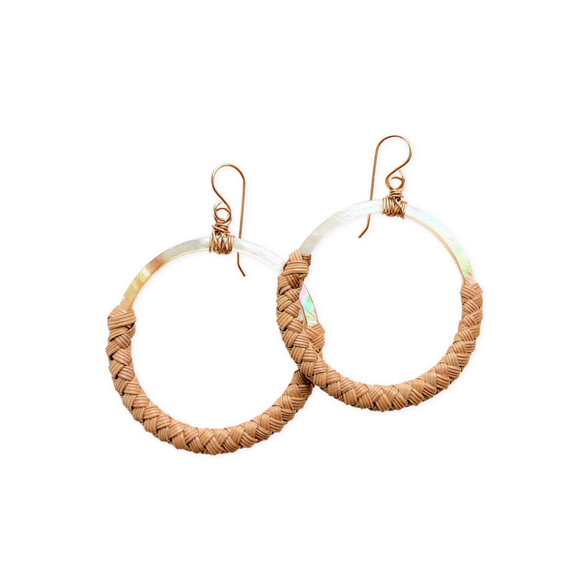 Hapa Lau Hoops - 21 Degrees North Designs - 21ºN