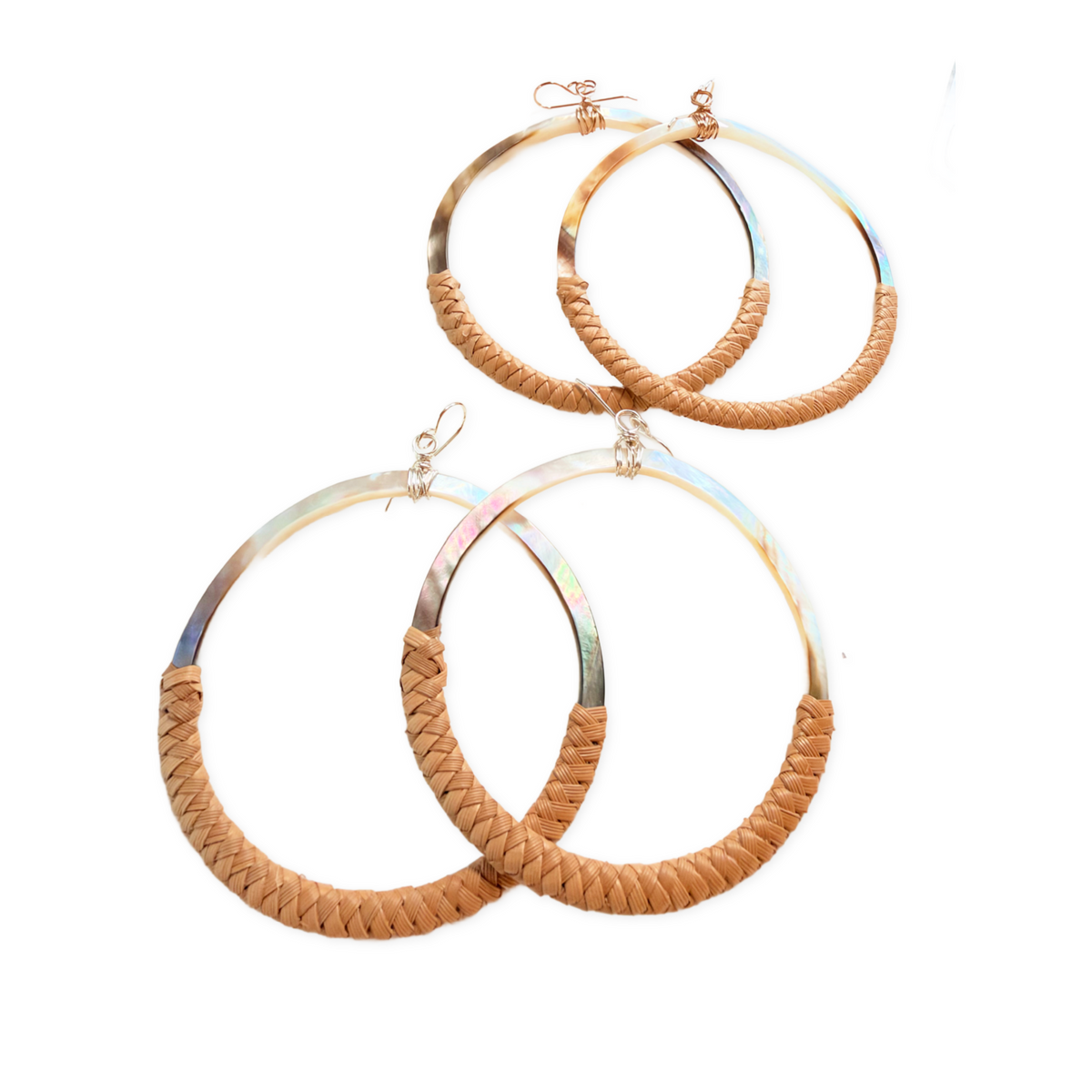 Hapa Lau Hoops - 21 Degrees North Designs - 21ºN