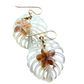 Monstera Earrings