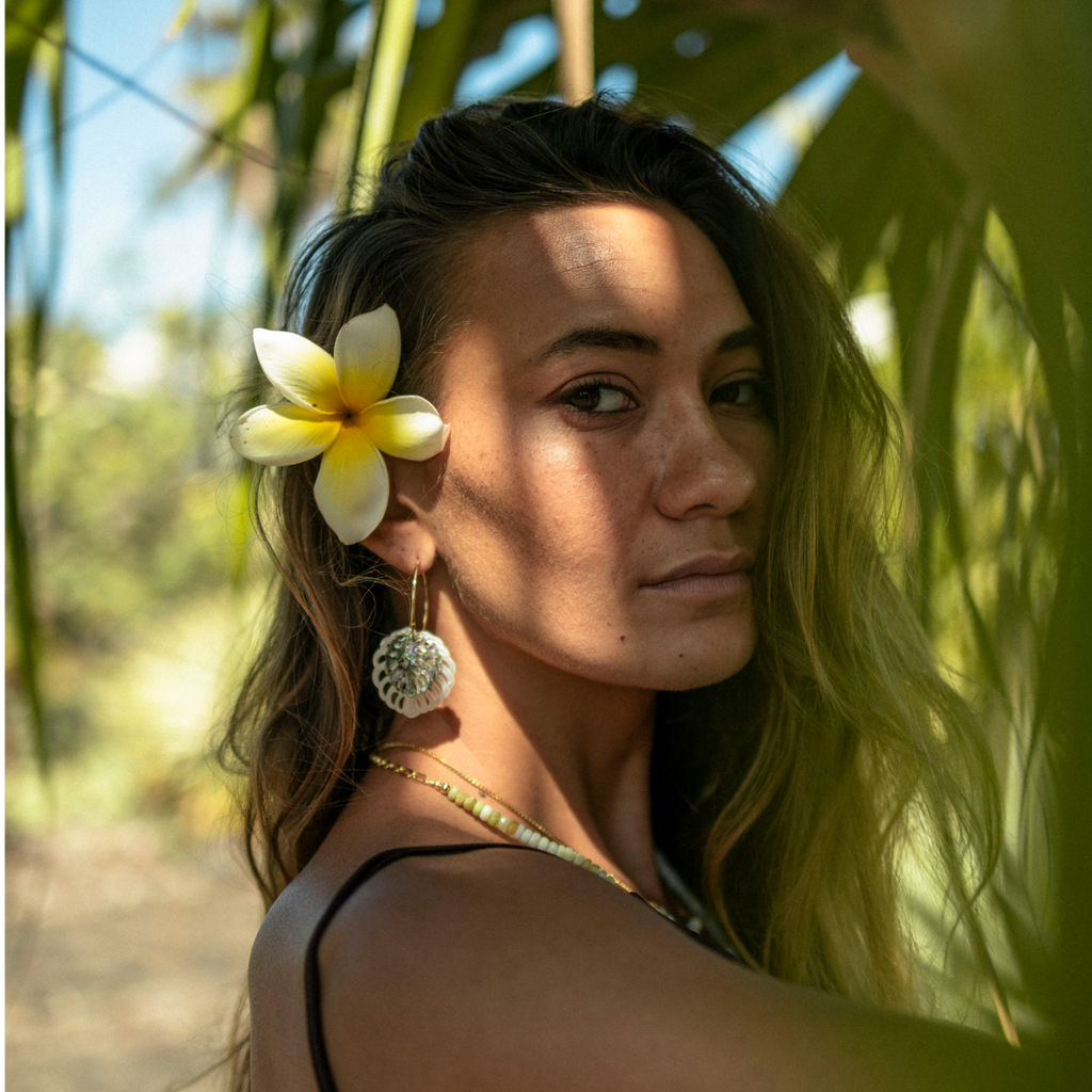Elua Monstera Hoops