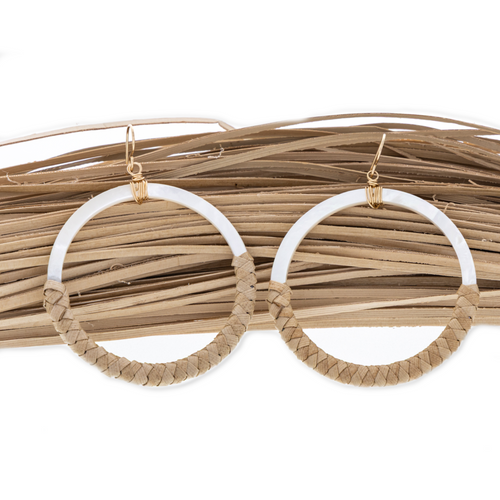 Hapa Lau Hoops - 21 Degrees North Designs - 21ºN