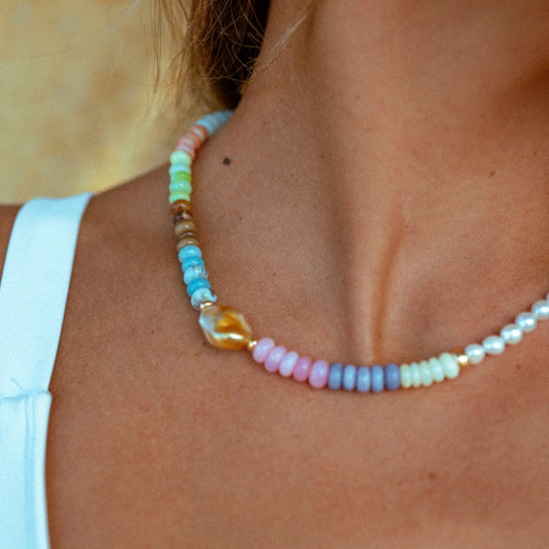 Hapa Hauoli Pearl Choker - 21 Degrees North Designs - 21ºN