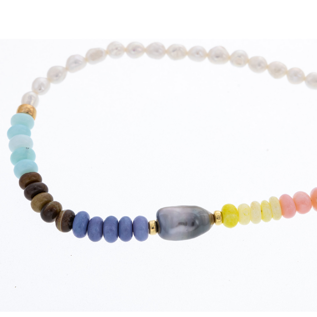 Hapa Hauoli Pearl Choker - 21 Degrees North Designs - 21ºN