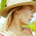 Lau Hoops - 21 Degrees North Designs - 21ºN