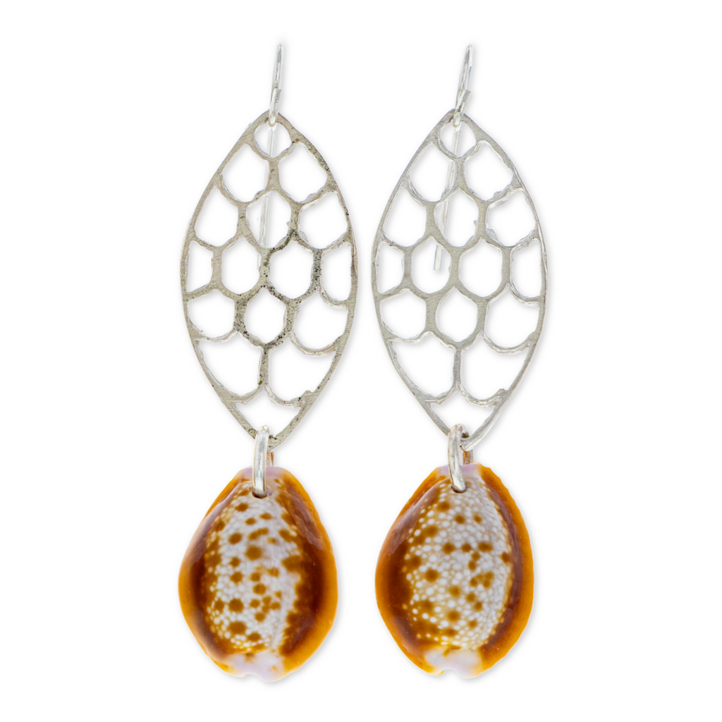 Mermaid Hoop Earrings - 21 Degrees North Designs - 21ºN