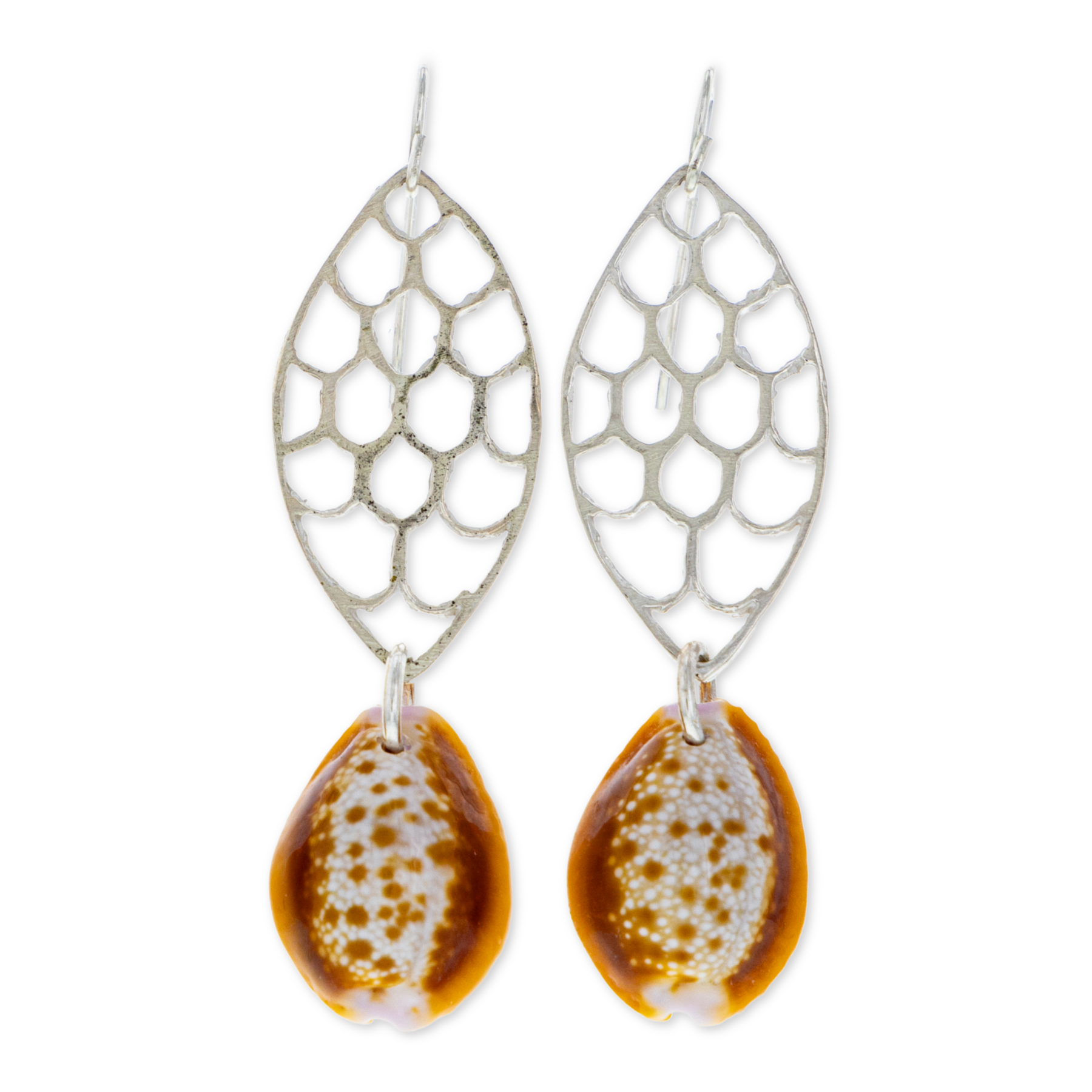 Mermaid Hoop Earrings - 21 Degrees North Designs - 21ºN