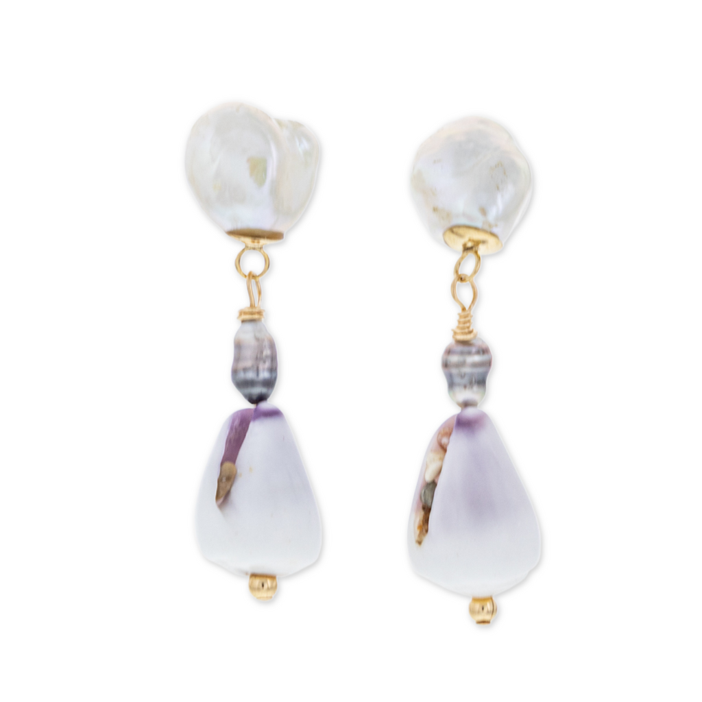 Kupu Stud Earrings - 21 Degrees North Designs - 21ºN