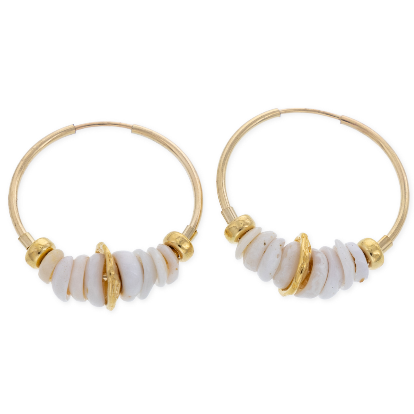 Pukalii Hoop Earrings - Gold