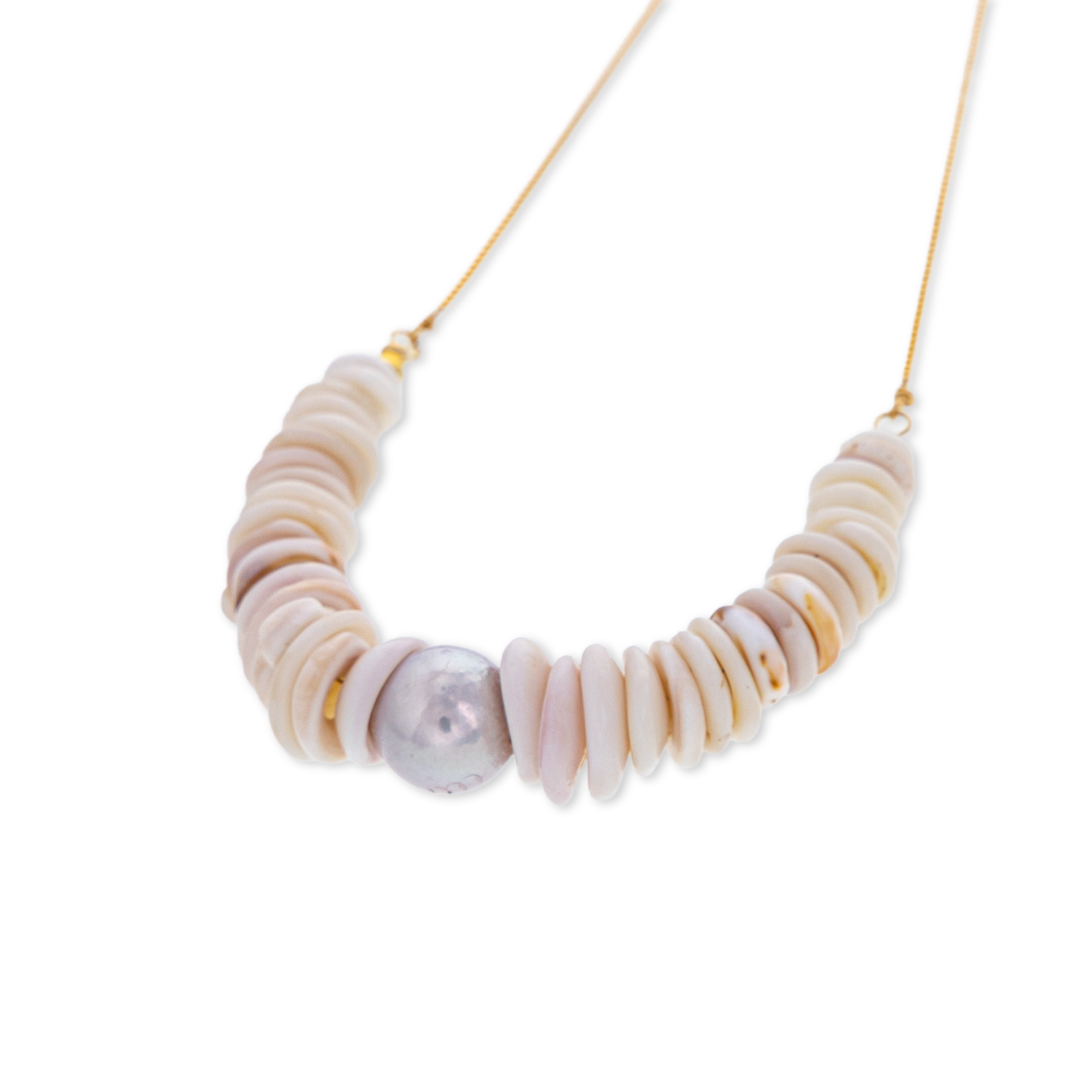 Puka Pearl Lei - 21 Degrees North Designs - 21ºN