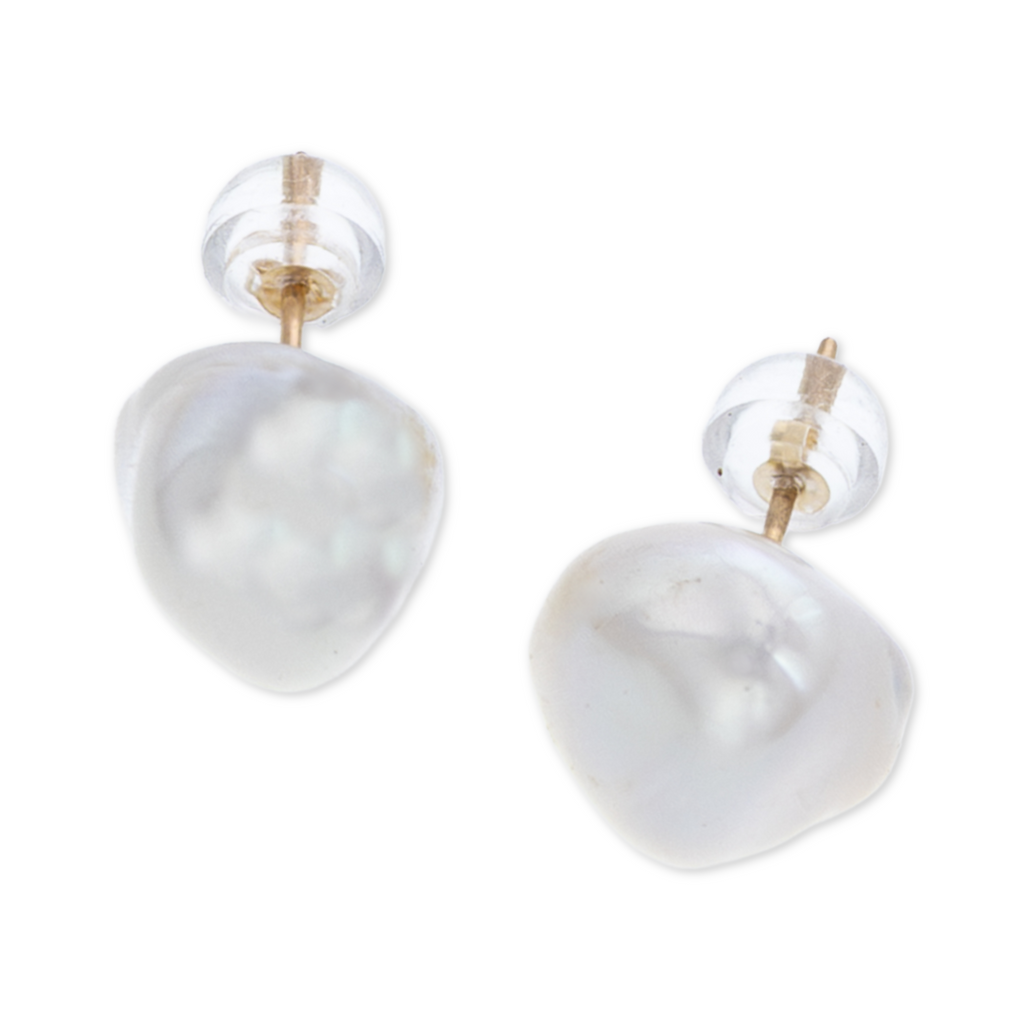 Keshi Studs - 21 Degrees North Designs - 21ºN