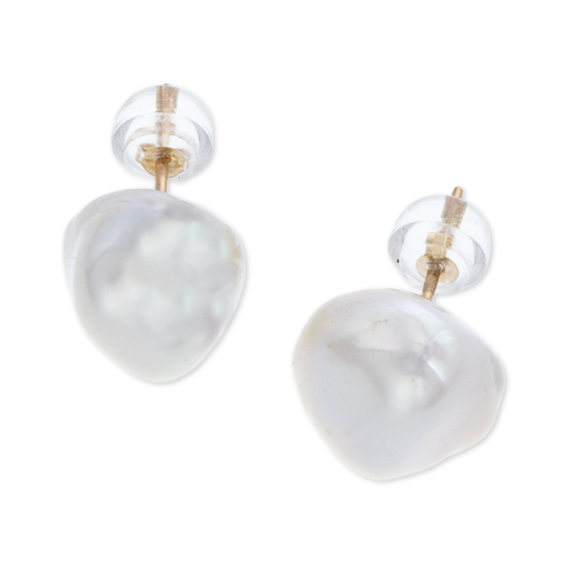 Keshi Studs - 21 Degrees North Designs - 21ºN