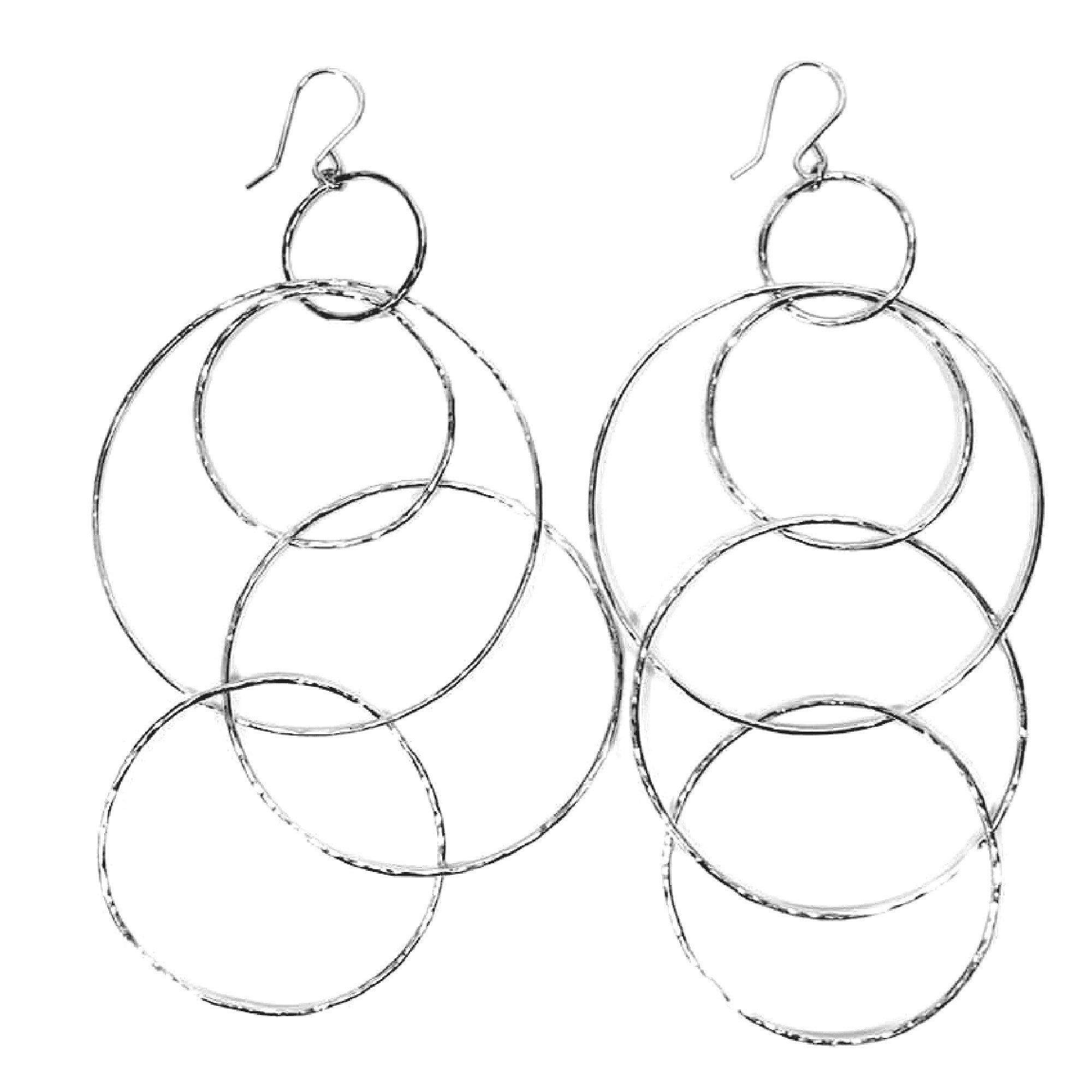 Holoholo Hoop Earrings - 21 Degrees North Designs - 21ºN