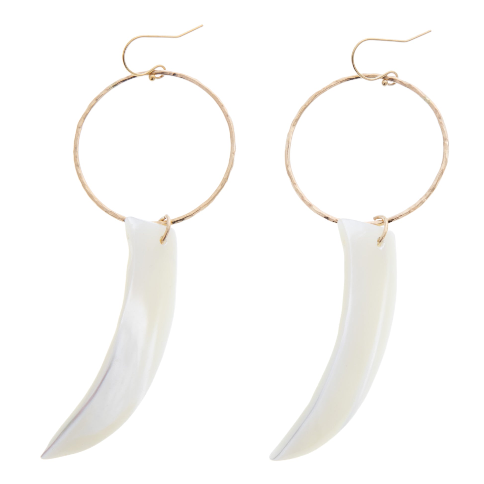 Haumea Tusk Earrings - 21 Degrees North Designs - 21ºN