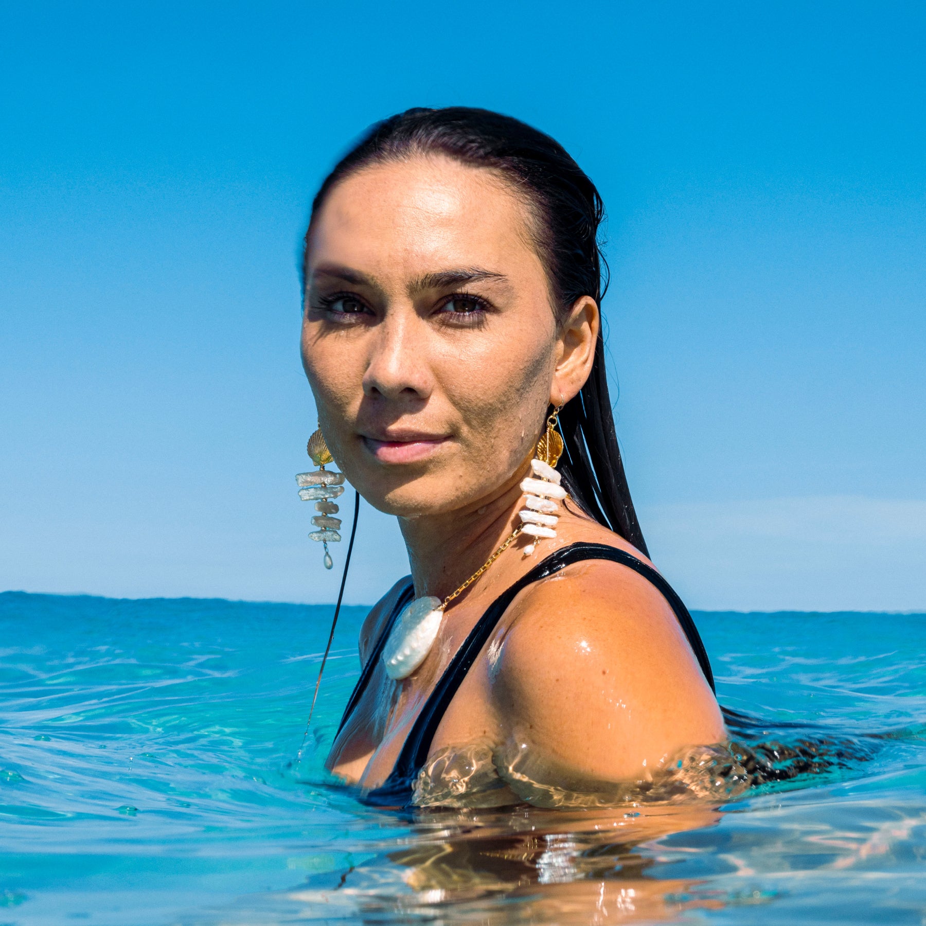 Akuawahine Earrings - 21 Degrees North Designs - 21ºN