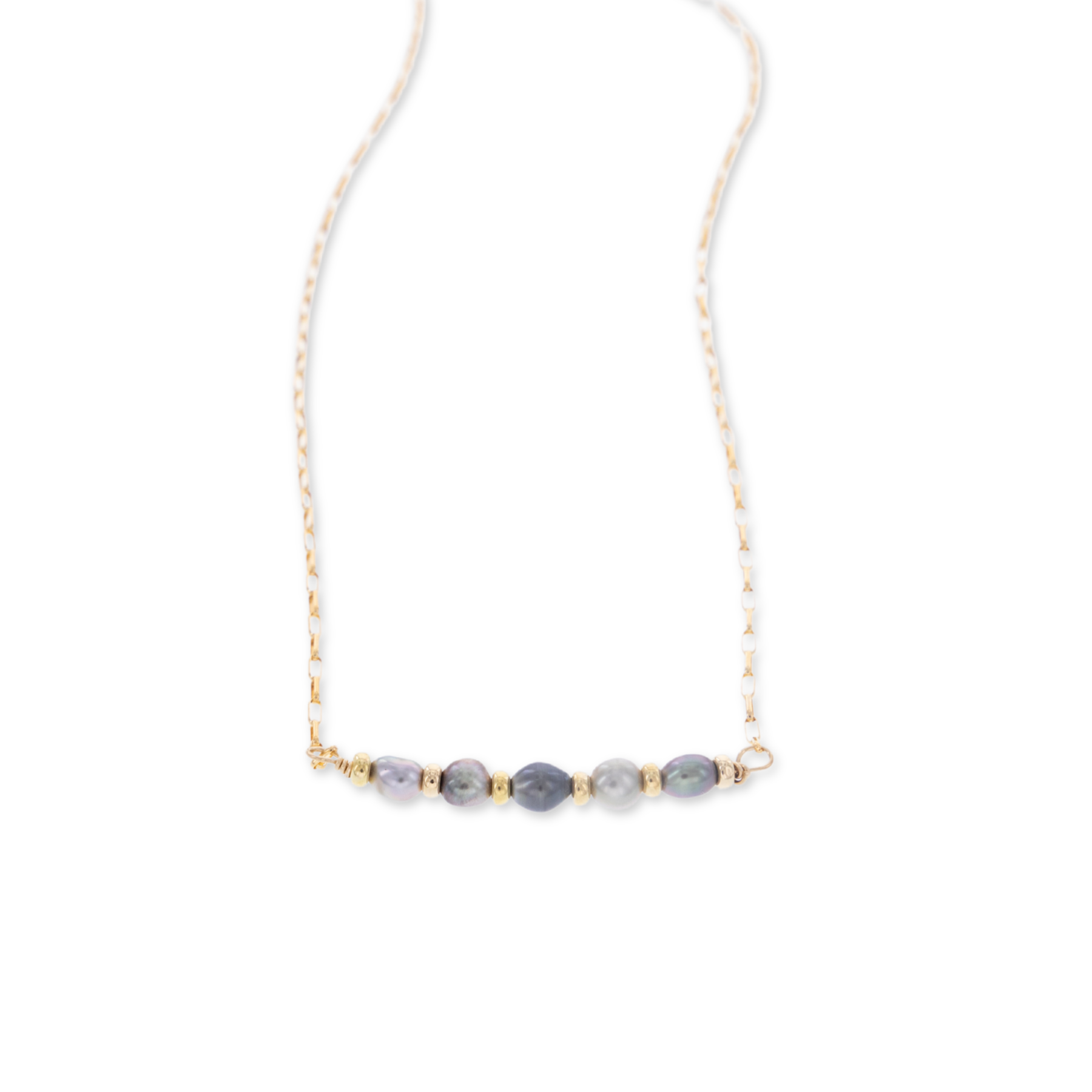 Keshi Bar Choker - 21 Degrees North Designs - 21ºN