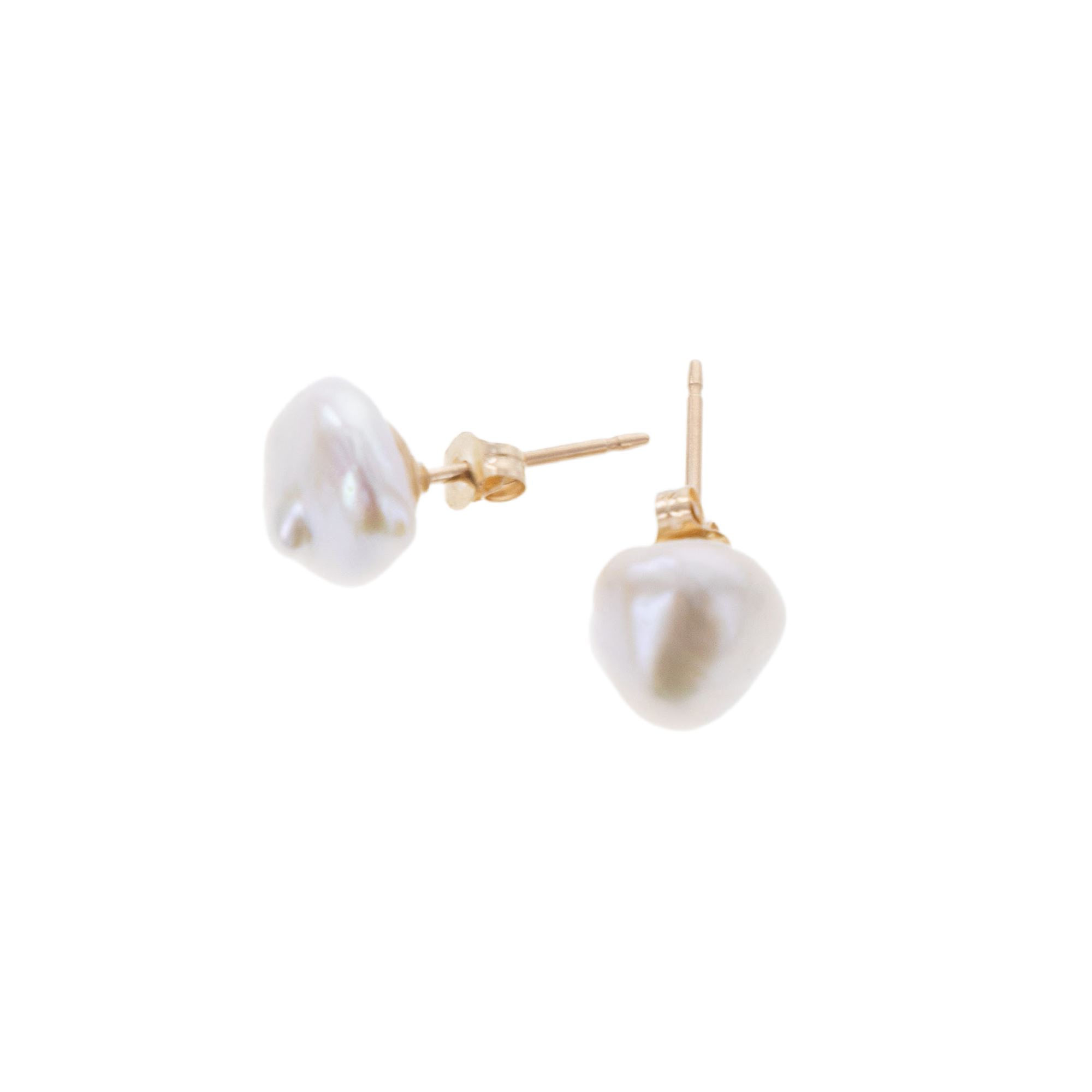 Keshi Stud Earrings - 21 Degrees North Designs - 21ºN