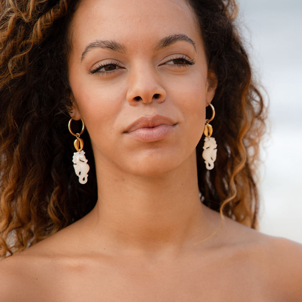 Moo Lio  Earrings - 21 Degrees North Designs - 21ºN