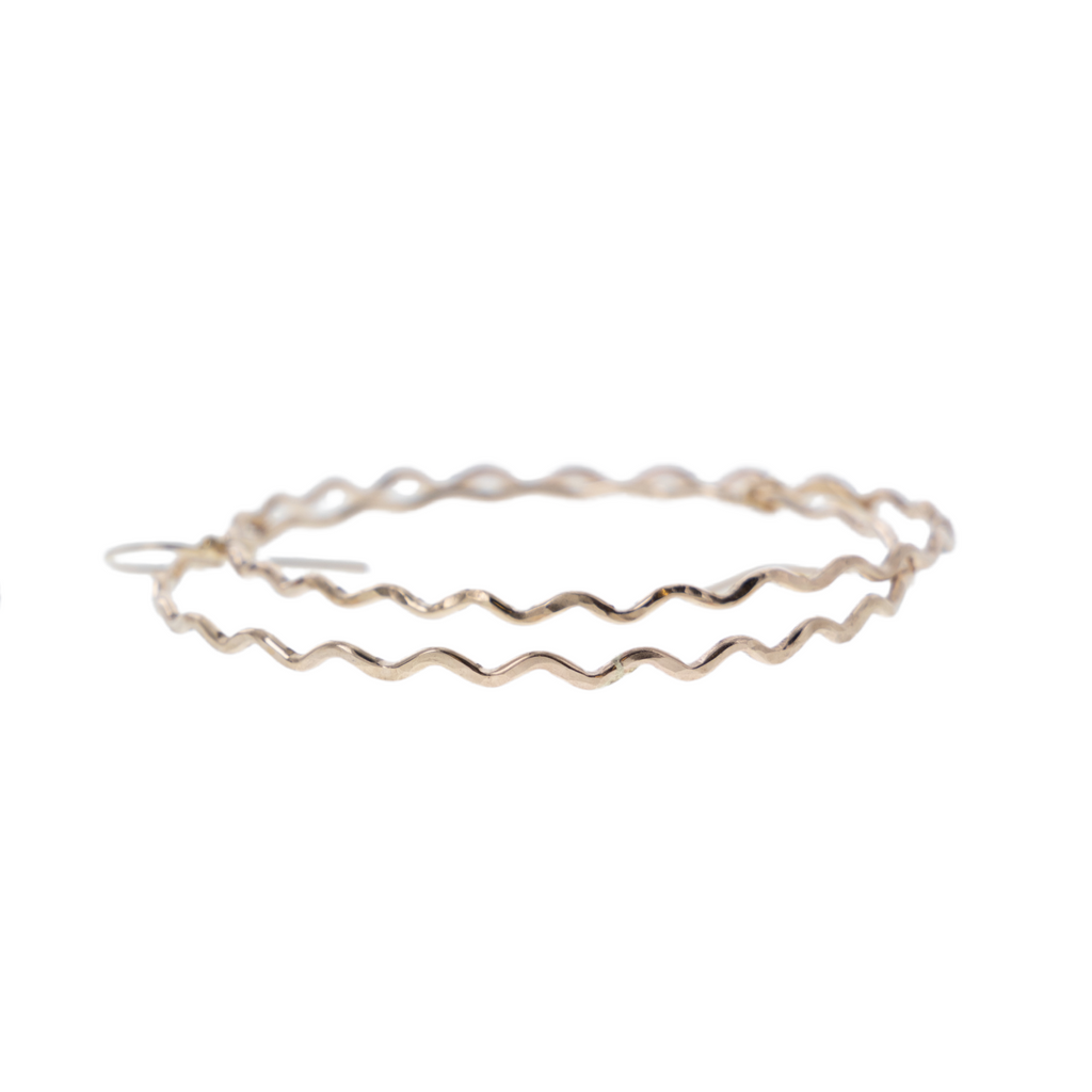 Nalu Hoop Earrings - 21 Degrees North Designs - 21ºN