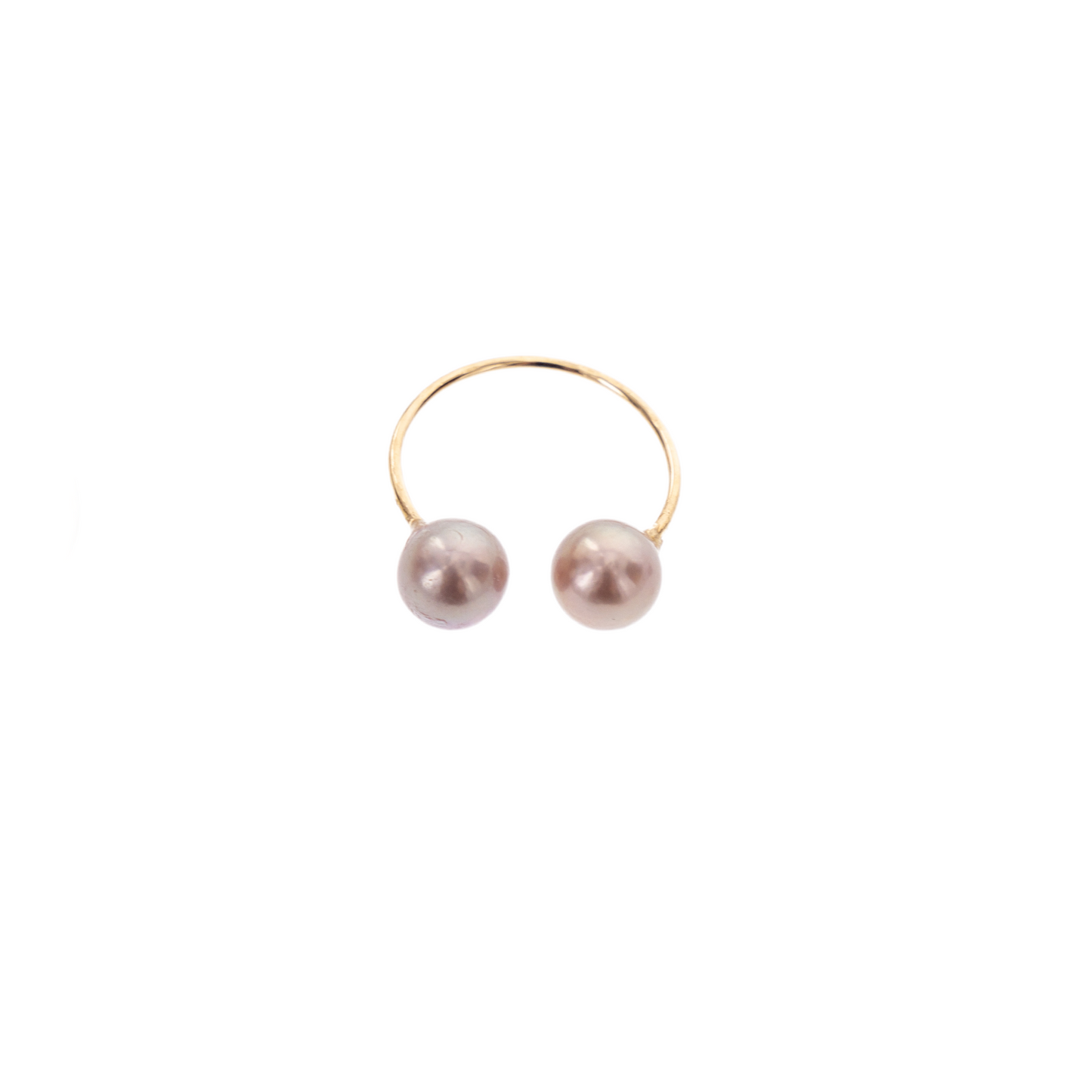 Pearl Cuff Ring - Gold - 21 Degrees North Designs - 21ºN